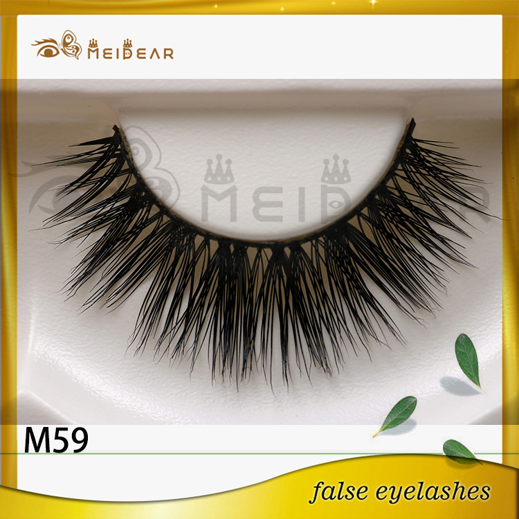 Hot style best price real mink lashes and custom package for sale